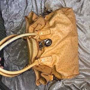 Michael Kors ostrich purse